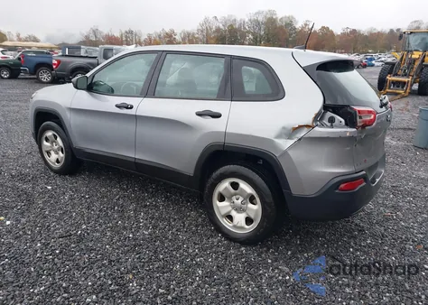 2017 Jeep Cherokee Sport 4X4 из США, поврежденный, VIN 1C4PJMAB5HW666153